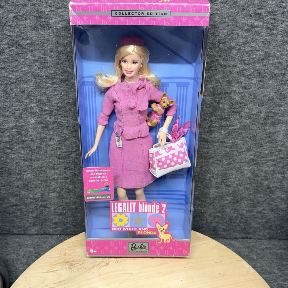 Barbie Legally Blonde 2 Collector Edition Elle Woods NRFB 2003